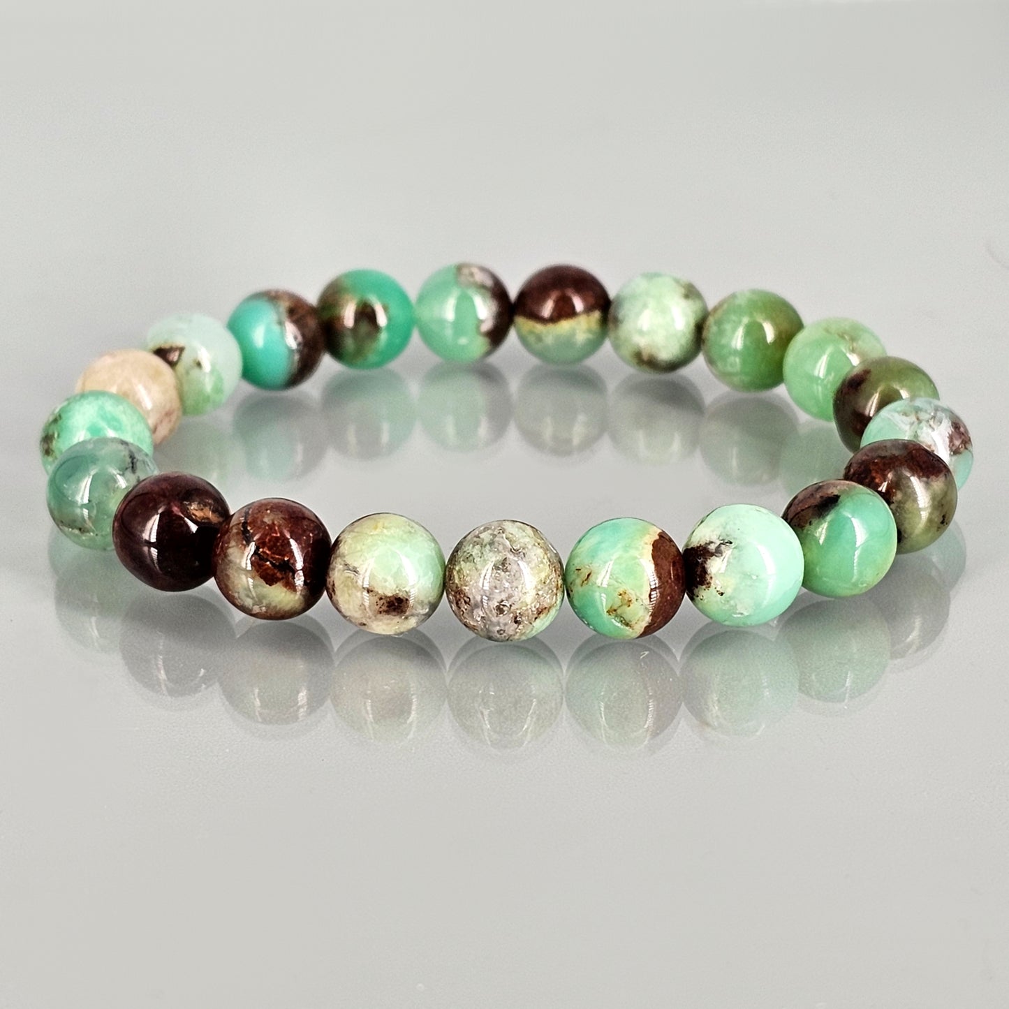 Chrysopras Armband